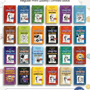 Diary of a Wimpy Kid - Full Set (1-25 Books)