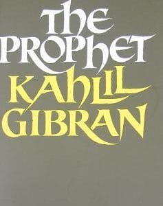 The Prophet Book by Kahlil Gibran