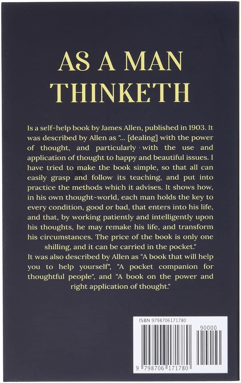 AS A MAN THINKETH - Image 2